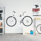  Stalak za popravak bicikla zidni sklopivi crveno-crni čelični | shoptok.hr