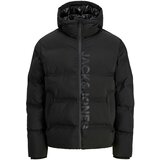Jack & Jones Plus Prehodna jakna 'JJKAITO' črna | Shoptok.si