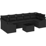  Set sofe s jastukom s jastukom Crna 55 x 55 x 37 cm poliratan | shoptok.hr