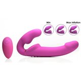 Strap U 10x Evoke Ergo-Fit Remote Control Inflatable Vibrating Silicone Strapless Strap-On Cijene