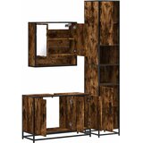  3-dijelni set kupaonskog namještaja boja hrasta drveni | shoptok.hr