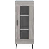  Visoka komoda siva sonome 34 5x34x180 cm od konstruiranog drva | shoptok.hr