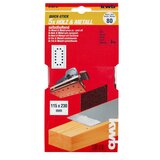 KWB samolepljivi brusni papir za drvo - metal, 115 x 230 mm, GR 80, 5 kom | Eponuda.com