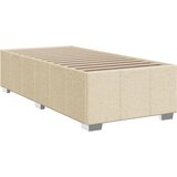 vidaXL Okvir za krevet krem 90x190 cm od tkanine Cijene
