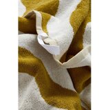 Jotex Rumena/kremno bela bombažna brisača 90x150 cm Waves – | Shoptok.si