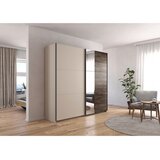 Premium Living Omara Z Drsnimi Vrati Sajo, Barva Šampanjca, Barva Hrasta | Shoptok.si