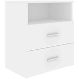 vidaXL Nočna omarica bela 50x32x60 cm | Shoptok.si