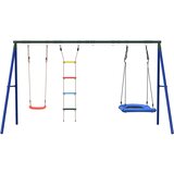  Vanjski set za s ljuljačkom, ljestvama i ljuljačkom gnijezdom | Eponuda.com