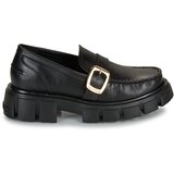 Love Moschino Mokasini WINTER TASSEL Črna | Shoptok.si