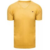DStreet Basic men's T-shirt mustard RX4998 Cene
