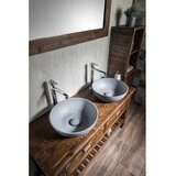 Sapho Smeđi ormarić bez umivaonika od masivne smreke 130x73 cm Brand – | shoptok.hr