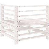  Kutna vrtna sofa od masivne borovine bijela | shoptok.hr