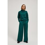 Marisse Green Turtleneck Sweater | shoptok.hr