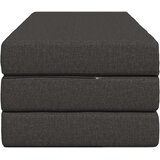 SOFA na razvlačenje 160 x 67 x 45 cm Tamnosiva | Eponuda.com