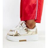 Gemre White and gold platform sneakers Farkas | ePonuda.com