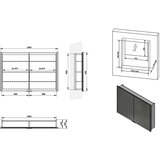 Sapho Siva kopalniška omarica 105,5x70 cm Integra – | Shoptok.si