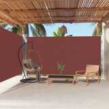 Maison Chic Zložljiva stranska tenda - Senčniki rjava 200x600 cm, (22040026) | Shoptok.si