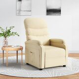 Maison Chic Naslanjač - Relax naslanjač iz krem blaga, (22061547) | Shoptok.si
