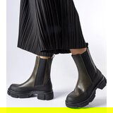 Gemre Green-black slip-on ankle boots Faisal | shoptok.hr