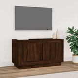 TV ormarić smeđa boja hrasta 80x35x45 cm konstruirano drvo | Eponuda.com