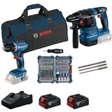 Bosch 0615v0003d 18v gbh+gsr+gba+gal+bag+ac set alata ( 0615v0003d ) Cene