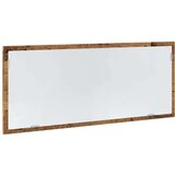 vidaXL LED kopalniško ogledalo starinski les 100x8,5x37 cm inž. les | Shoptok.si