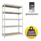 SmartStorage police metal medijapan 180x120x45cm 5x250kg