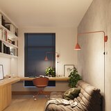 Sollux Stenska svetilka NOX rdeča okra, (5000352015) | Shoptok.si