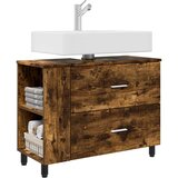  Toaletna jedinica Dimljeni hrast 80 x 35 x 60 cm | shoptok.hr