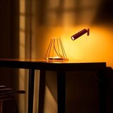  LED prigušiva magnetna stona lampa LED/3W/5V 4000K 1500 mAh crvena | Eponuda.com