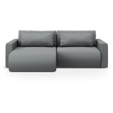 Cosmopolitan Design Siva sklopiva/s prostorom za odlaganje kutna garnitura Belfast – | shoptok.hr