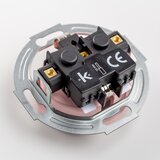  Kliklap - Retro kućna utičnica sa ramom SCHUKO 230V/16A staro-ružičasta | Eponuda.com