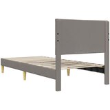  Krevetna konstrukcija Sivosmeđa 90 x 200 cm Tkanina | shoptok.hr