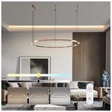  Immax NEO 07328L - LED prigušiva luster na sajli FINO 72W/230V 120 cm roze-zlatna Tuya + daljinski upravljač Cene