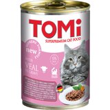Tomi Vlažna hrana za mačke u konzervi, Teletina, 400 g Cene