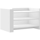 vidaXL Klubska mizica bela 80x50x50 inženirski les | Shoptok.si