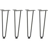 vidaXL Ukosnice noge za stol 4 kom antracit 42 cm čvrstog čelik | shoptok.hr