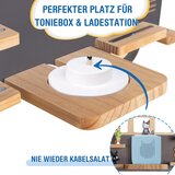 TODECO tonie stenska polica v obliki avtobusa za toniebox figure odprta embalaža | Shoptok.si