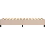  Box spring posteljni okvir kapučino 100x200 cm umetno usnje, (20738933) | Shoptok.si