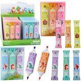 Highlighter Set Pink Blue Animal Motif Two Tips 3pcs Cijene