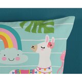 Good Morning Plava pamučna dječja posteljina za krevet za jednu osobu 140x200 cm Festen – | shoptok.hr