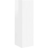 TV zidni ormar Zidne 2 pcs Sjajno bijelo 30 x 31 x 100 cm | shoptok.hr