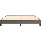 vidaXL Okvir za krevet s oprugama sivi 160x200 cm od umjetne kože | shoptok.hr