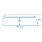 Bestway fast set 57416 bazen za dvorište 457x84cm | Eponuda.com