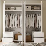 CARRYHOME Omara S Klasičnimi Vrati Alice, Bela | Shoptok.si