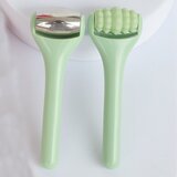 INF Mini set za masažo obraza in oči, 2 kosa, jeklo in silikon Green, (5000339478) Cene