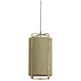 Light & Living zelena/naravna viseča svetilka z bambusovim senčilom/s senčilom iz jute ø 32 cm sendai – Cene