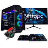 Nitropc Popoln igralni računalnik Pack Gold Plus - Intel i5-14400F, RX 6600 8GB, RAM 16GB, M.2 1TB, Črna, (5000007634) | Shoptok.si