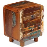  Nočna omarica trden predelan les 43x33x51 cm | Shoptok.si