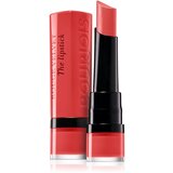 Bourjois Rouge Velvet The Lipstick mat šminka 2,4 g odtenek 08 Rubi´s Cute za ženske Cene